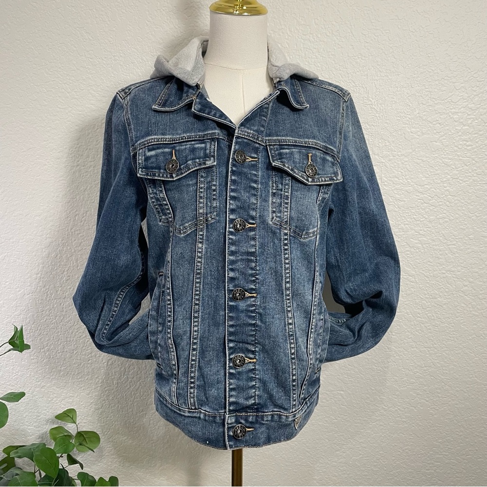 Guess Denim Jacket with Red Label